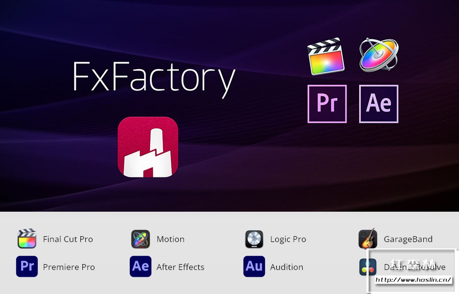 【FCPX插件】Mac电脑FCPX/AE/PR超强视觉特效插件包 FxFactory 8.0.4 全功能版插图