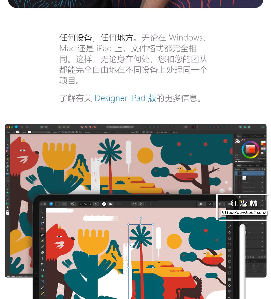 【软件】专业矢量图形设计处理软件 Affinity Designer 2（2.0.0）中文版 支持Win/Mac插图(8)