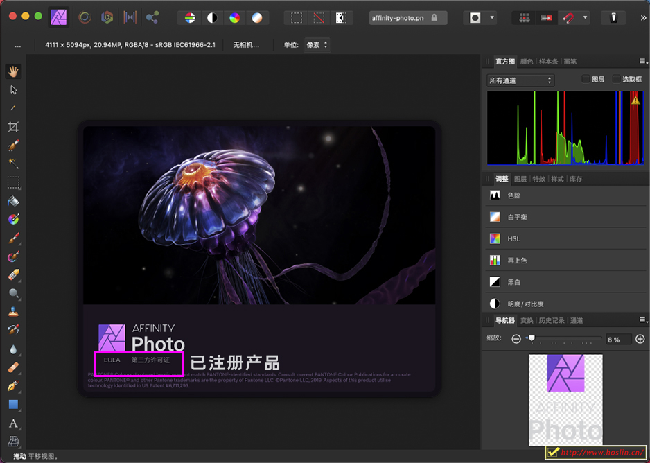 【软件】专业图片编辑处理设计软件 Affinity Photo 1.9.1.971 中文版 支持Win/Mac插图(14)