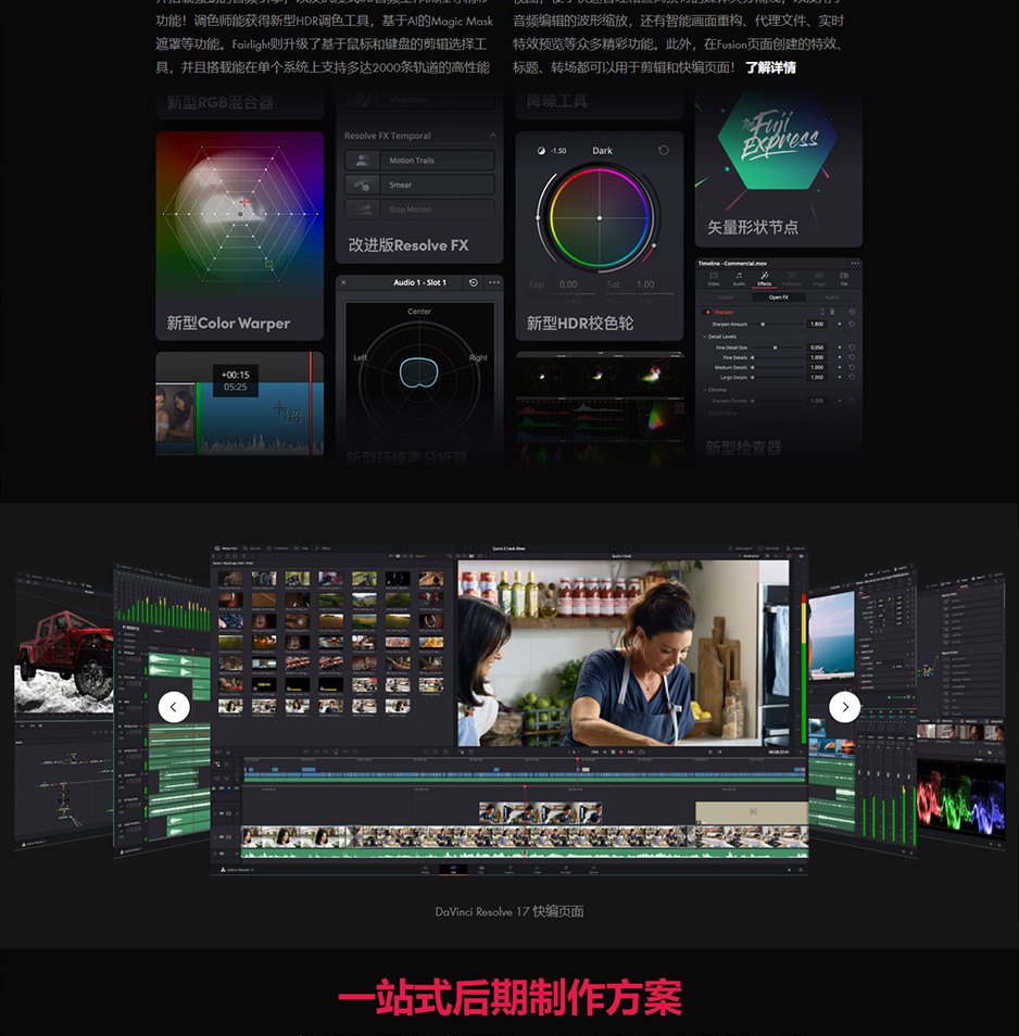 【软件】达芬奇调色软件正式版 DaVinci Resolve 17.0 Win/Mac中文破解版插图(2)