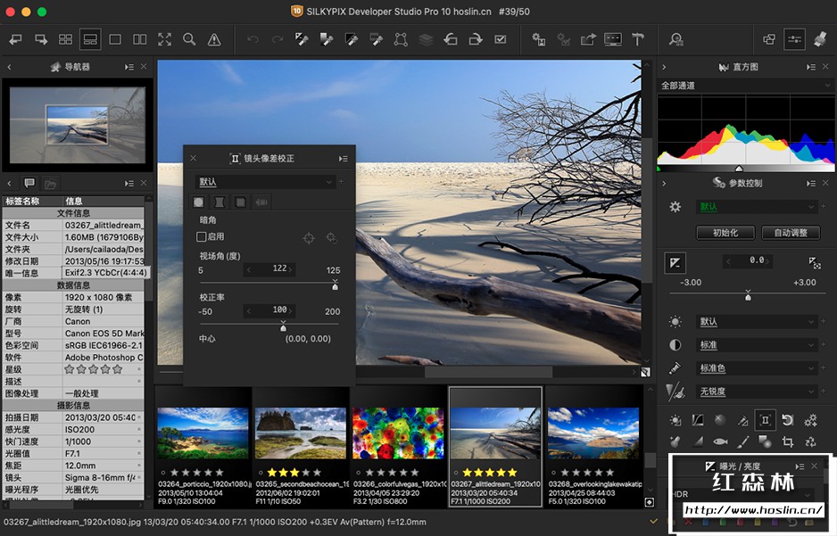 【软件】专业RAW照片处理编辑软件 SILKYPIX Developer Studio Pro 10.0.13.0 中文版 支持Win/Mac系统插图(16)