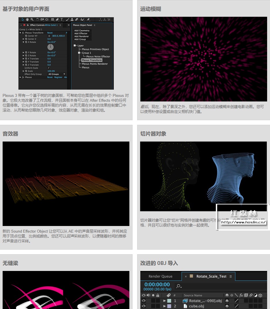 【AE插件】点线面三维粒子插件 Plexus V3.2.4 中文汉化版 支持Win/Mac系统AE2022插图(1)