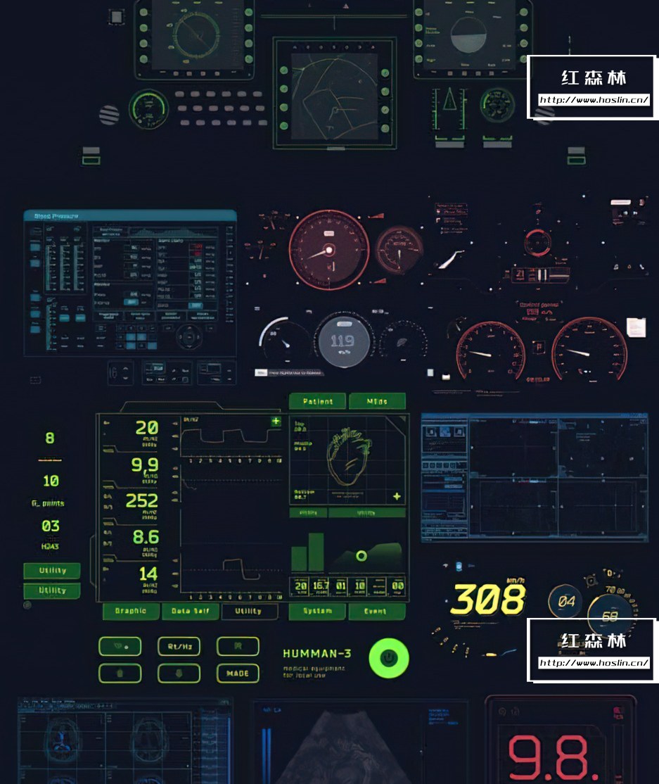 【AE模板】54种HUD未来科技感元素UI动画 HUD Pack 2插图(3)