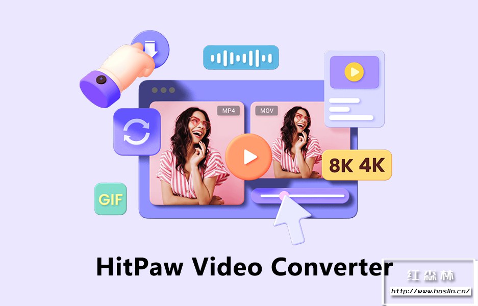 【软件】全能音视频格式一键转码压缩视频剪辑下载软件 HitPaw Video Converter v2.7.0.6 Win/Mac中文版插图