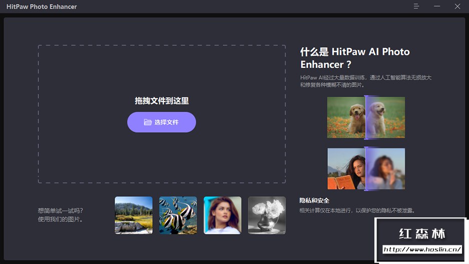 【软件】图像AI增强无损放大降噪锐化清晰老照片上色修复软件 HitPaw Photo Enhancer v2.0.1.3 Win/Mac中文版插图(2)